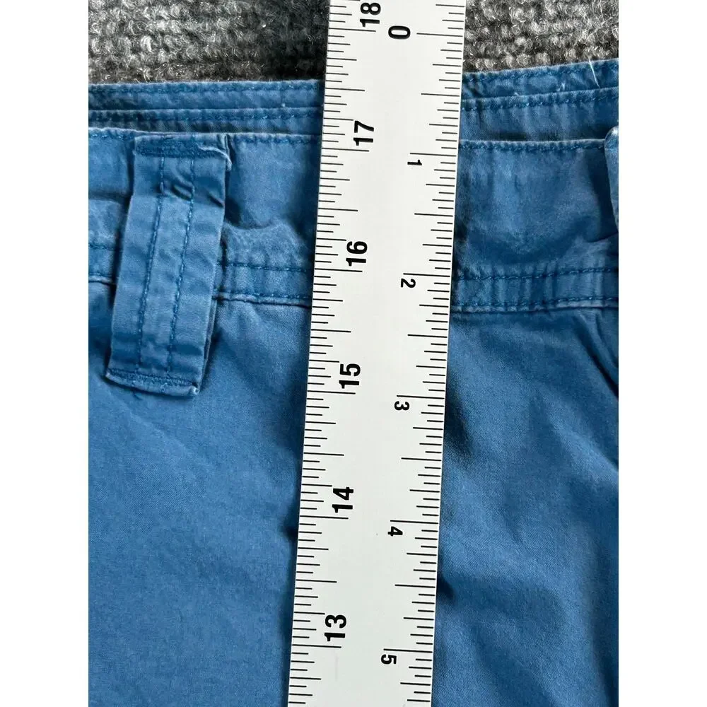 Columbia Men's Blue Stretch Casual Chino Shorts Size 32